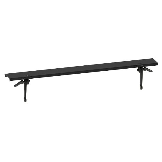 Picture of BLACK+DECKER Metal TV Topper Shelf, Large, Black