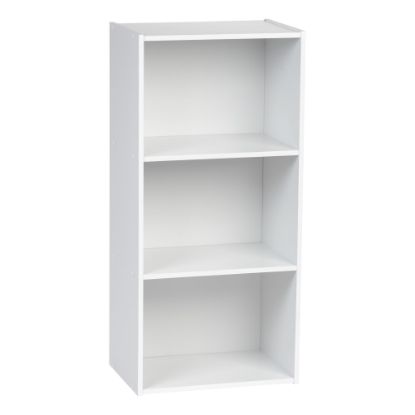 Picture of IRIS 35inH 3-Tier Storage-Shelf, White