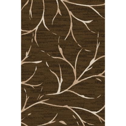 Picture of Flagship Carpets Printed Rug, Moreland, 4ftH x 6ftW, Dark Chocolate