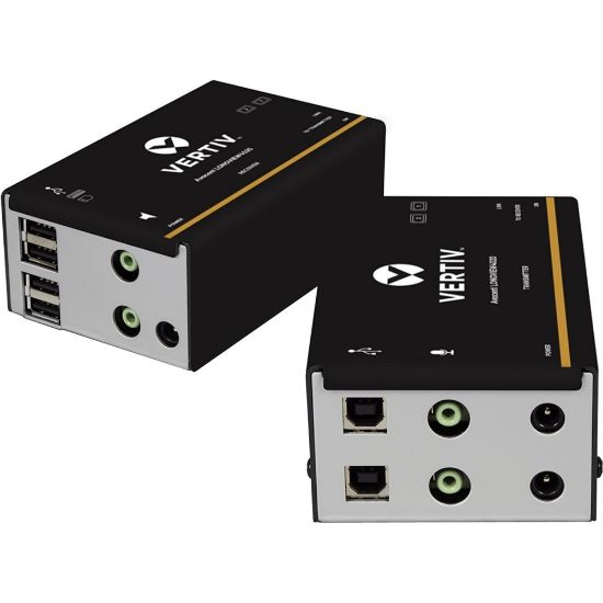 Picture of Vertiv Avocent LV4000 | IP KVM Extender | DVI, USB, Audio (LV4020P-001) - IP KVM Transmitter | IP-based KVM Extender | USB Extender | DVI, USB, Audio, or CATx cable | Distance from 50 meters/150 feet.