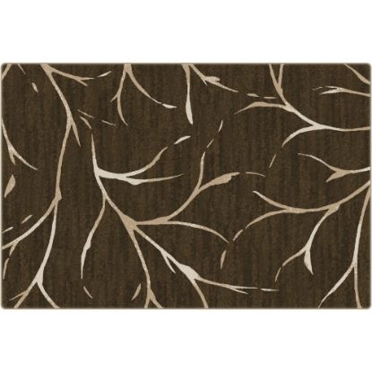 Picture of Flagship Carpets Printed Rug, Moreland, 6ftH x 9ftW, Dark Chocolate