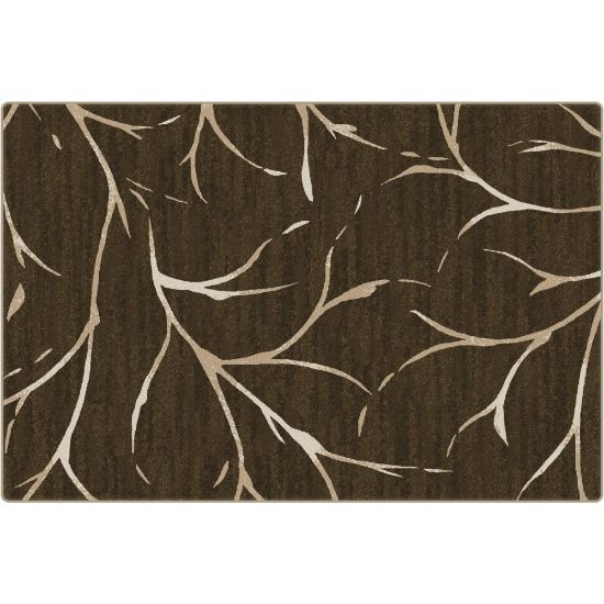 Picture of Flagship Carpets Printed Rug, Moreland, 6ftH x 9ftW, Dark Chocolate