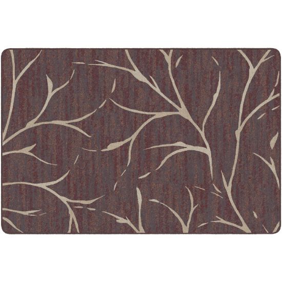 Picture of Flagship Carpets Printed Rug, Moreland, 6ftH x 9ftW, Plum Wine