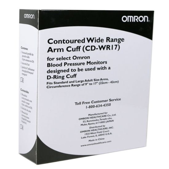 Picture of Omron Wide Range D-Ring Cuff 9in to 17in - Advanced Accuracy Series