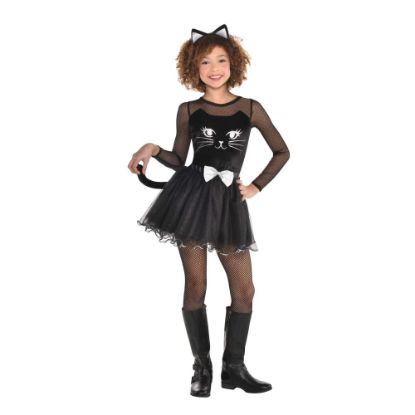 Picture of Amscan Kitty Kat Girls Halloween Costume, Small, Multicolor