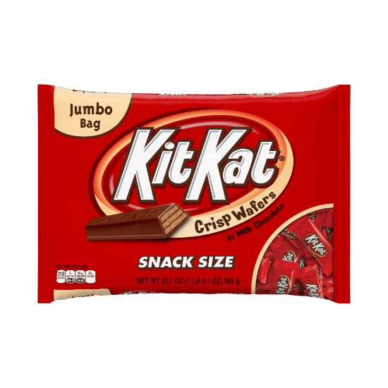 Picture of Hersheys Kit Kat Snack-Size Bars, 20.1-Oz Jumbo Bag