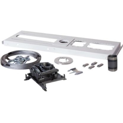 Picture of Chief KITPROJ Series KITES003W - Mounting kit (extension column, suspended ceiling plate, universal mount) - for projector - white