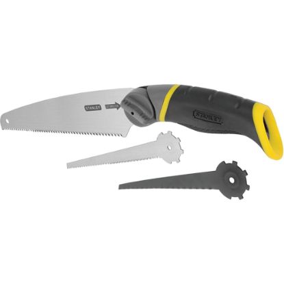 Picture of Stanley 3 in 1 Saw Set - 17in Length - 0.65 lb - Rubber Handle