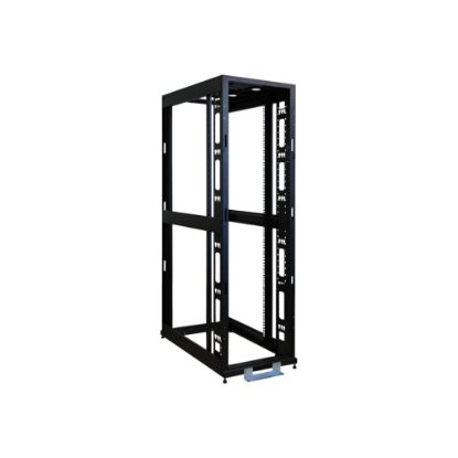 Picture of Tripp Lite 45U 4-Post Open Frame Rack Cabinet 36in Depth No Sides or Doors - Rack open frame - 4-post - black - 45U