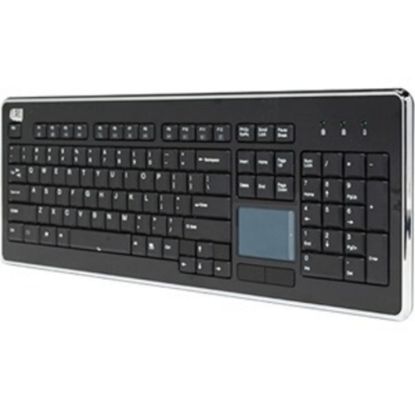 Picture of Adesso SlimTouch  Wireless Keyboard with Built-In Touchpad,WKB-4400UB