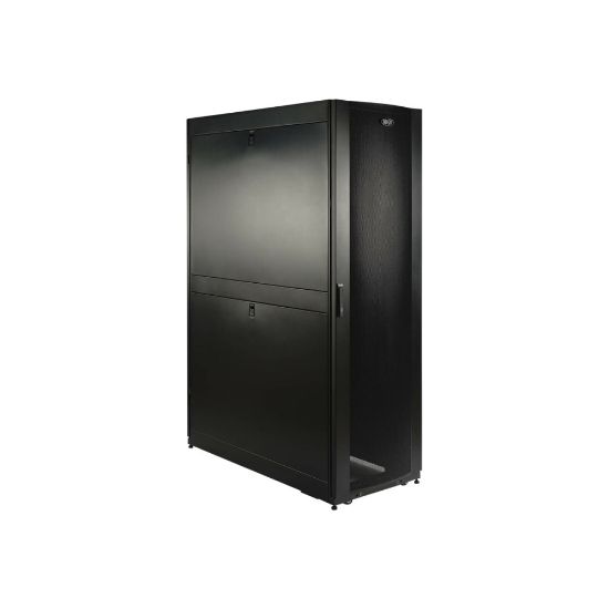 Picture of Tripp Lite 45U Rack Enclosure Server Cabinet 48in Depth w/ Doors & Sides - Rack cabinet - black - 45U