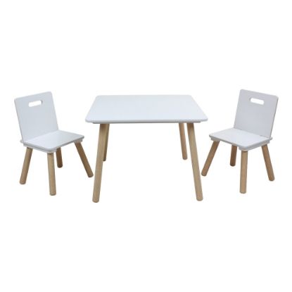 Picture of Realspace Briggle Activity Table And Chairs, White