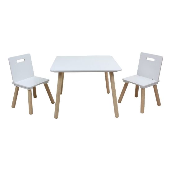 Picture of Realspace Briggle Activity Table And Chairs, White