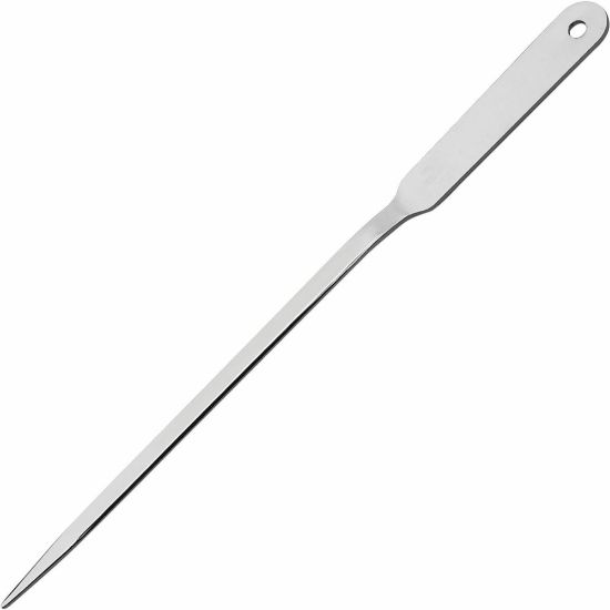 Picture of Business Source Nickel-Plated Letter Opener - 9in Length - Desktop - Silver - 1 Each