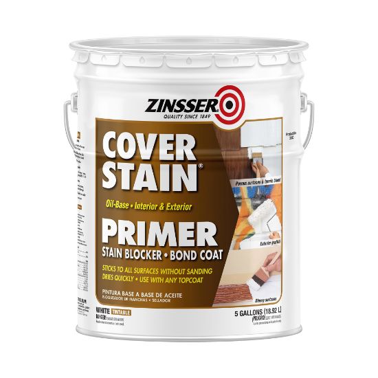 Picture of Zinsser Cover Stain Oil Base Primer, 5 Gallons