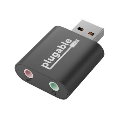 Picture of Plugable USB-AUDIO - Sound card - stereo - USB - SSS1629 - for Plugable TBT3-UDZ