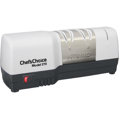 Picture of Edgecraft Chefs Choice Hybrid Diamond Hone Knife Sharpener, Silver