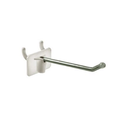 Picture of Azar Displays Metal Straight-Entry Hooks For Pegboard And Slatwall Systems, 2-1/2in, Pack Of 50 Hooks