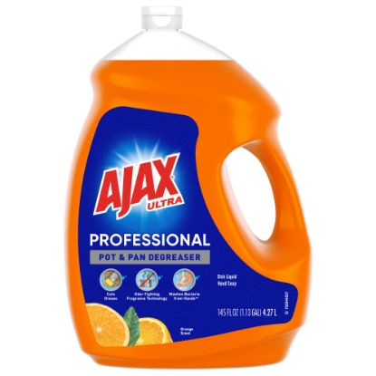 Picture of AJAX Professional Liquid Dish Soap, Citrus Scent, 145 Oz, Orange