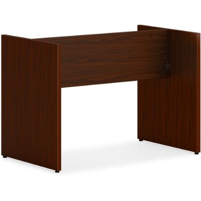 Picture of HON Mod HLPLTBL72BASE Conference Table Base - Finish: Traditional Mahogany