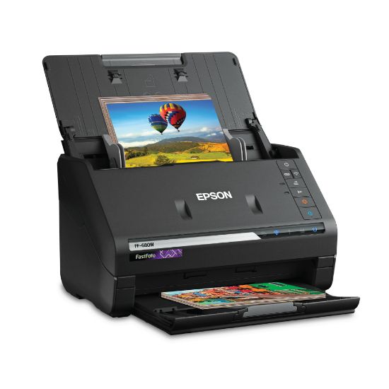 Picture of Epson FastFoto FF-680W High-Speed Wireless Desktop Photo Scanner