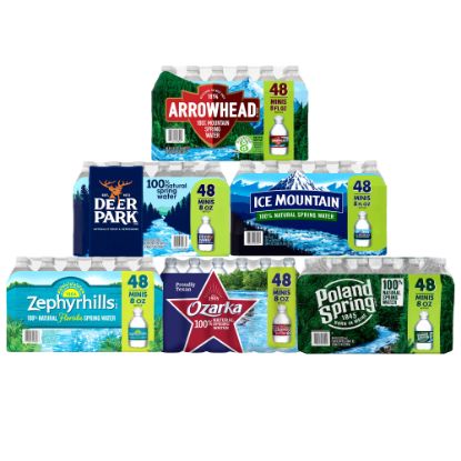 Picture of Regional Spring Water, 8 Oz, Case Of 48 Bottles