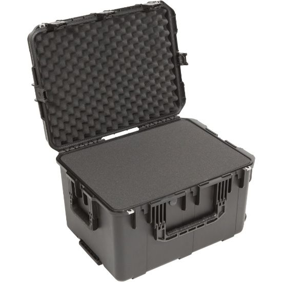 Picture of SKB Cases iSeries Protective Case With Foam And Wheels, 23in x 17in x 14in, Black