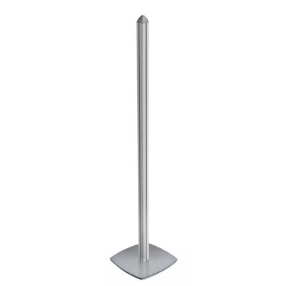 Picture of Azar Displays Sky Tower 4-Channel Metal Pole And Base, 75-5/8in x 18in, Silver