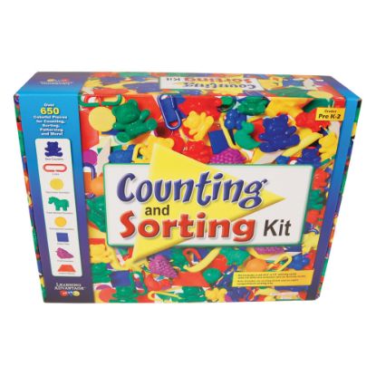 Picture of Learning Advantage Counting And Sorting Kit, Assorted Colors, Pre-K To Grade 2