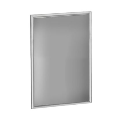 Picture of Azar Displays Vertical/Horizontal Large-Format Snap Frame, 24inH x 18inW x 1/2inD, Silver