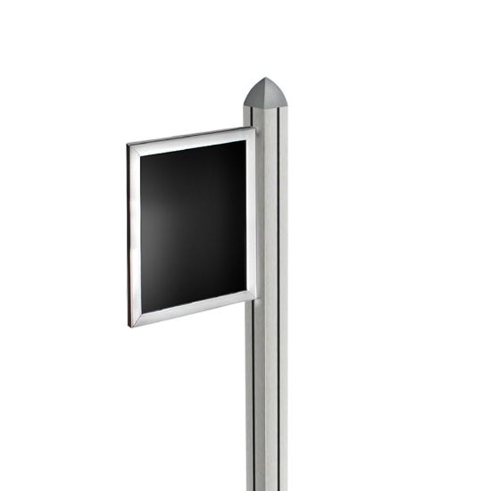 Picture of Azar Displays Double-Sided Slide-In Frame For Sky Tower Displays, 8-1/2in x 11in, Silver