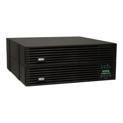 Picture of Tripp Lite UPS Smart Online 6000VA 5400W Rackmount 6kVA 200-240V USB DB9 Manual Bypass Hot Swap 4URM - UPS (rack-mountable) - AC 200/208/220/230/240 V - 5.4 kW - 6000 VA - RS-232, USB - output connectors: 4 - 4U - 19in