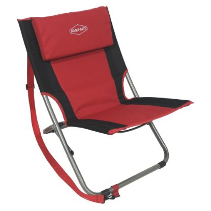 Picture of Kamp-Rite Beach Chair, Red/Black