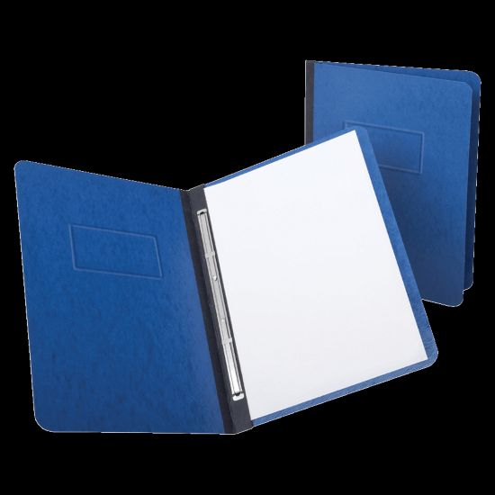 Picture of Oxford PressGuard Report Covers With Reinforced Side Hinge, 8 1/2in x 11in, 65% Recycled, Dark Blue