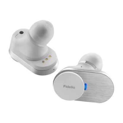 Picture of Philips Fidelio T1 - True wireless earphones with mic - in-ear - Bluetooth - active noise canceling - white