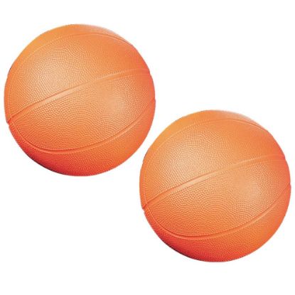 Picture of Champion Sports Coated High Density Foam Basketballs, Size 3, Orange, Pack Of 2 Basketballs