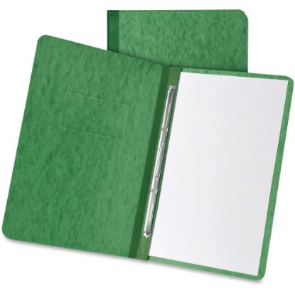 Picture of TOPS Letter Recycled Report Cover - 3in Folder Capacity - 8 1/2in x 11in - 2 Fastener(s) - Pressboard - Dark Green - 65% Recycled - 1 Each