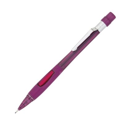 Picture of Pentel Quicker-Clicker Mechanical Pencil, 0.9 mm, Transparent Red