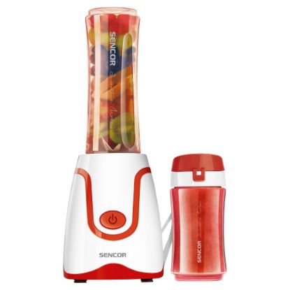 Picture of Sencor SBL2205VT Smoothie Blender With 2 Bottles, 20 Oz, Red