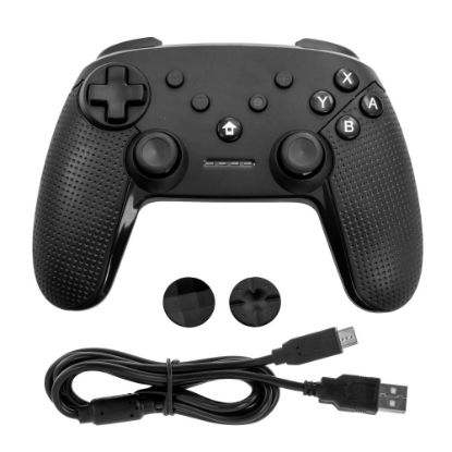 Picture of GameFitz Wireless Controller For Nintendo Switch, Black