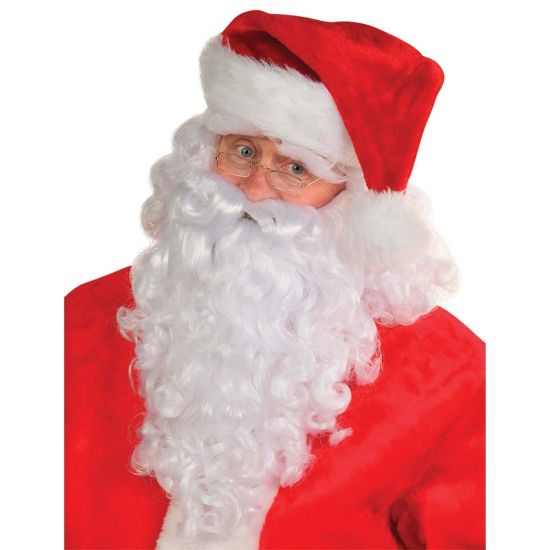 Picture of Amscan 4-Piece Premium Santa Wig And Beard Set