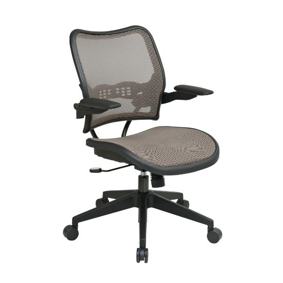 Picture of Space Seating Deluxe AirGrid Mesh Mid-Back Executive Office Chair, Latte