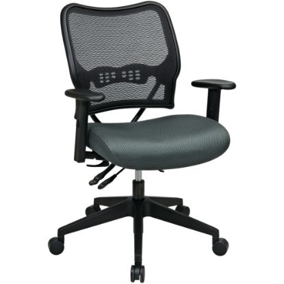 Picture of Space Seating Deluxe Ergonomic Mesh Mid-Back Office Chair, Gray