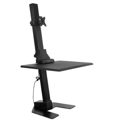 Picture of Mount-It! MI-7951 Electric Standing Desk Riser, 23-1/8inH x 31-5/8inW x 7-15/16inD, Black