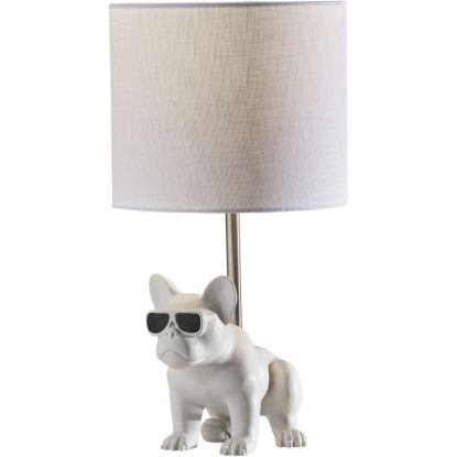 Picture of Adesso Simplee Sunny Dog Table Lamp, 16inH, White