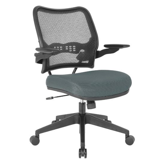 Picture of Office Star Deluxe AirGrid Mesh Mid-Back Chair, Gray