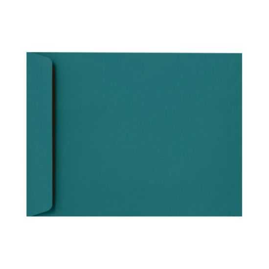 Picture of LUX Open-End 9in x 12in Envelopes, Peel & Press Closure, Teal, Pack Of 50