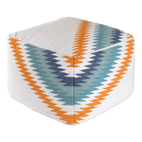 Picture of Anji Mountain Flash II Pouf Ottoman, Multicolor