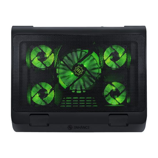 Picture of ENHANCE GX-C1 - Notebook cooling pad - 19in - green