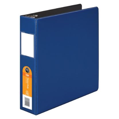 Picture of Wilson Jones Heavy-Duty 3-Ring Binder, 2in D-Rings, Dark Blue